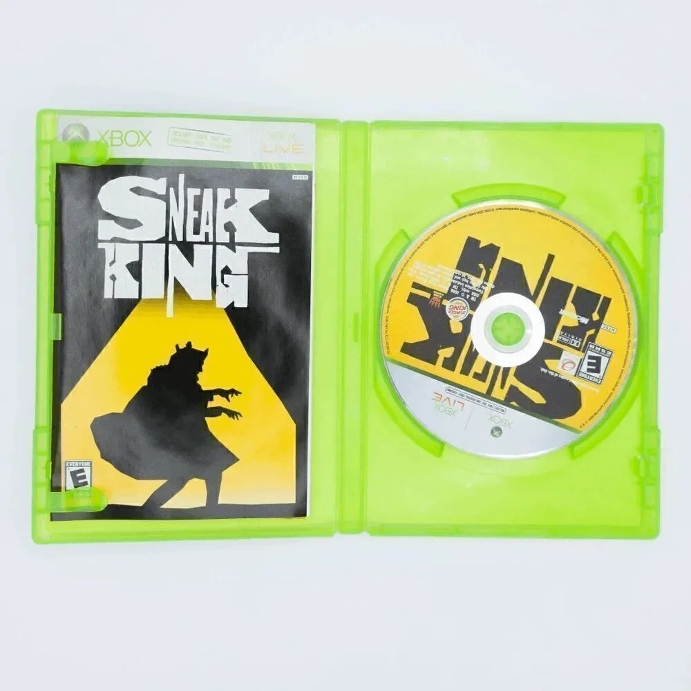 Xbox Big Bumpin and Sneak King Burger King Games